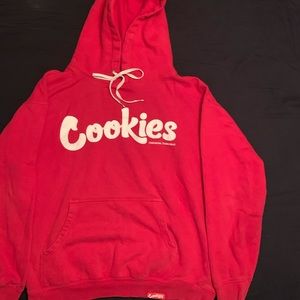 Cookies Red Hooded Sweatshirt